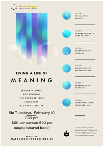 JLI - Meaning of Life